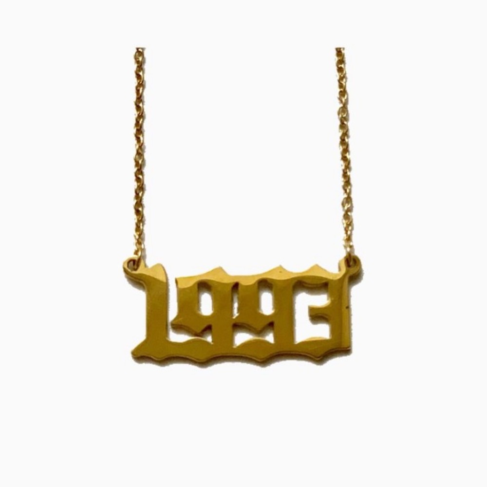 Year necklace